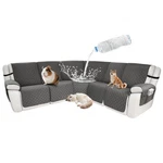 Waterproof Sectional Reclining Couch Covers Shaped Recliner Sofa .... Fixed Price $184.77.