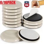 16 Large Magic Moving Sliders Furniture Pad Protector Floor Carpet Anti Slip Mat. Fixed Price $10.64.
