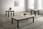 Findlay 3 Pieces Coffee Set 47IN With 2 End For Livingroom Wood. Fixed Price $159.00.
