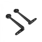 Stair Carpet Runner Holder Clip Pair Solid Aluminium Black Gloss. Fixed Price $21.99.