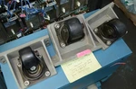 Tokyo Uchimura 5HB2-EP 65X38 2.5" Diameter Swivel Packing Casters Wheels. Fixed Price $74.99.