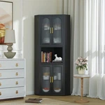 64 Inch Metal Corner Storage Cabinet,small Space Cabinet,kitchen. Fixed Price $139.19.