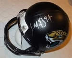 Malik - Jacksonville Jaguars Autographed Mini Helmet With Bds Coa #3238. Fixed Price $79.99.
