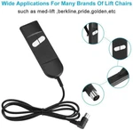 Limoss Okin Lift Chair Recliner Remote 2 Button 5 Pin Universal Hand Controller. Fixed Price $16.69.