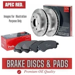 Brake Discs And Pads Set Rear For F56 1.2 1.5 2.0 13- On Diesel Petrol Apec. Fixed Price $121.89.