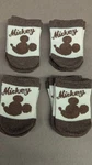 Disney Daiso Mickey Mouse Chair Leg Socks, Set Of 16 (2010S). Fixed Price $10.00.