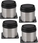 Vovov Furniture Cabinet Metal Legs Adjustable Stainless Steel Kitchen Feet Round. Fixed Price $14.85.