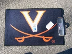 Fanmats Licensed Ncaa University Of Virginia Bath Welcome Door Rug Nos. Fixed Price $39.99.