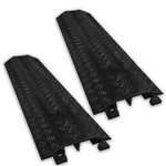 Ez Runner Pvc Drop Over Cable Ramp Protector - 2 Channel Black (pack .... Fixed Price $88.48.