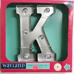 Wayland Square, Letter Marquee Sign With Led Lights. Fixed Price $12.99.