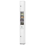 Giantex Slim Bathroom Storage Cabinet - 71 Tall Narrow Floor Cupboard. Fixed Price $92.99.