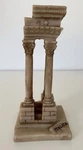 Vintage Roman Temple Forums Column Sculpture Italian Design Italy G3. Fixed Price $25.98.