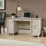 Sauder Edge Water Computer Desk With Keyboard Tray File Cabinet And Storage. Fixed Price $263.92.