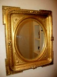 1800S Gilt Wall Mirror Neoclassical Italian Wood Gesso French Style Antique Rare. Fixed Price $1328.83.