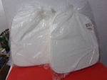 Lot 2 Flash Furniture Soft Ivory Fabric Chiavari Chair Cushion. Fixed Price $24.99.