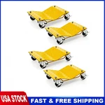 Car Wheel Dollies Set Of 4 Vehicle Tire Dolly For Garage Workshop Moving. Fixed Price $95.49.