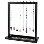 Wooden Pendulum Crystal Display Holder Shelf Moon Phas.... Fixed Price $23.84.