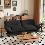 Convertible Futon Sofa Bed, Sleeper Couch With Adjustable. Fixed Price $223.99.
