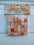Mini Wood Cubes 36 Pc Crafter's Square Arts & Crafts 15 Mm 0.59. Fixed Price $7.99.