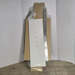 Easy Track RD08 White 8"H Deluxe Drawer For Closet System. Fixed Price $30.00.