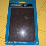 Everbilt Heavy Duty Felt Blankets Self Adhesive 1/4" X 6" (2 Pack) 100206662. Fixed Price $5.00.