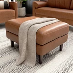 Storage Ottoman With Tray, Living Room Furniture, Max Collection, Buffed Came.... Fixed Price $222.66.