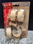 Casters 4 Pack Shepherd Hardware Model #9055. 1-5/8" Plastic Wheel Stem. Fixed Price $14.99.