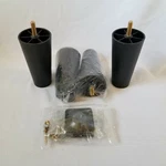 Tapered Plastic Sofa Couch And Chair Legs M8 Thread Metric 8MM. Fixed Price $8.70.