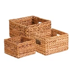 Honey-can-do Banana Leaf Storage Baskets Water Hyacinth Woven Basket,. Fixed Price $39.94.