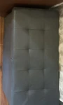 Homfa 30 Inches Folding Ottoman Bench With Storage. Fixed Price $40.00.