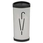 Alba PMTRIA2M 23 5/8" Silver/black Triangular Umbrella Stand. Fixed Price $74.99.