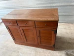 Vintage Ethan Allen Baumritter Heirloom Maple Shutter Door Cabinet Nutmeg F. Fixed Price $324.99.
