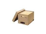 Bankers Box 7150001 Filing Storage With Locking Lid, Letter/legal, Kraft, 25. Fixed Price $223.49.