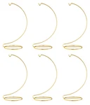 Ornament Display Stand Wire Hanger Holders, 10 Inch Tall Bright Gold, Pack Of 6. Fixed Price $19.99.