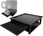 Ez Laundry Universal Black Pedestal With Shelf For All 24" Wide Machines. Fixed Price $229.99.