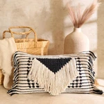 Decorative Boho-chic Cover Handwoven Tufted Cotton Accent Pillows, Neutra. Fixed Price $69.53.