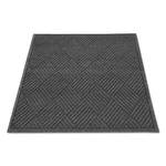 Guardian Ecoguard Diamond Floor Mat, Rectangular, 36 X 48, Charcoal. Fixed Price $126.48.