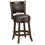 Boraam Augusta Bar Height Swivel Stool 29-INCH Cappuccino. Fixed Price $120.33.