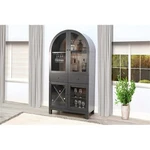 Sunny Designs Arched Wood Wine Bar Cabinet. Fixed Price $1349.99.