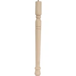 Waddell Early American Series 2558 Table Leg, 7-3/4 In H, Hardwood, Smooth Sande. Fixed Price $18.11.