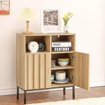 Sideboard Buffet Cabinet Storage Hallway Accent With Door Adjustable Shelf. Fixed Price $64.59.