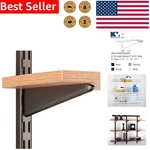 Elegant 7-INCH Bronze Adjustable Wood Shelf Bracket Heavy-duty Support. Fixed Price $13.41.