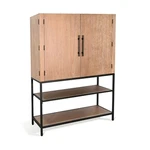 Sunny Designs Violet Natural Wine Bar Cabinet. Fixed Price $1299.99.