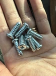 8X Ikea Euro Screw Flat Cx Steel 16MM Part # 100325. Fixed Price $8.00.
