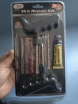 Tire Repair Kit, 8-PIECE, Inc. Rasp, Insertion Needle, 5 Plugs, Cement Iit 17091. Fixed Price $12.00.