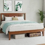 Solid Bed W/ Headboard,heavy Duty Platform Frame,pine Wood,queen. Fixed Price $176.99.