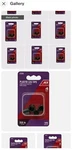 12 Packs Ace Plastic Leg Black Round 3/8 In. W (48 Tips). Fixed Price $19.99.