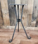Decorative Tree Bark Metal Pedestal Stand - Table Base Bust. Fixed Price $130.99.