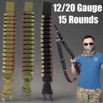 Shotgun Ammo Adjustable Length Point Slings 15 Shells For 12/20GA. Fixed Price $13.59.