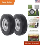 Durable 8-INCH Puncture-resistant Solid Wheel Ideal For Gadgets & Equipment. Fixed Price $75.89.
